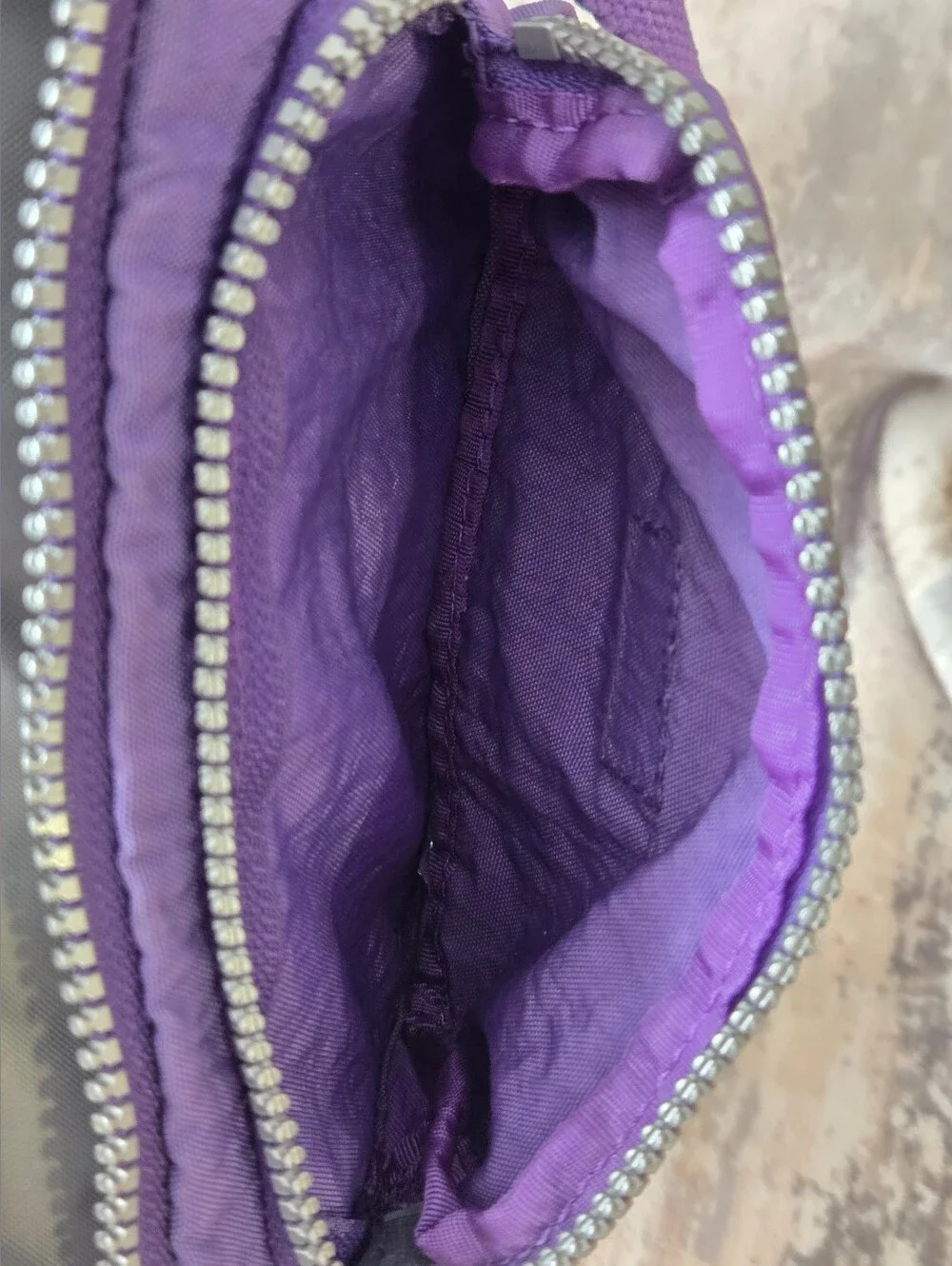 Kipling Purple Convertible Crossbody Waist Pack Belt Bag Monkey Charm